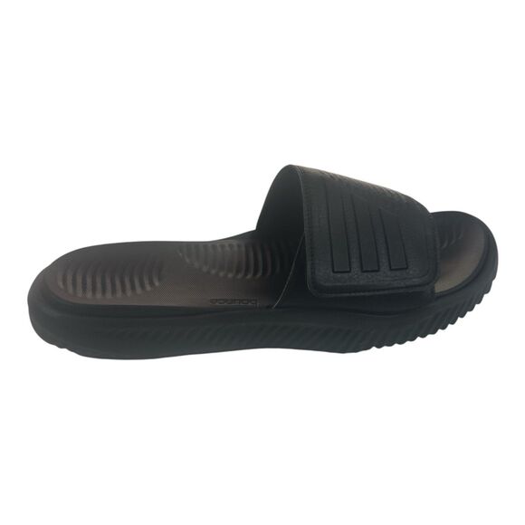 Adidas Alpha Bounce 2 Slides Men’s Size 12 Black Sandals Slip On Athletic main image 6